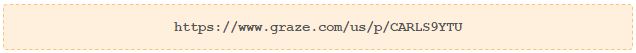 Graze Reward Code Link