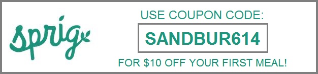 sprig coupon code