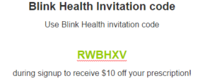 Blink Health Invitation code