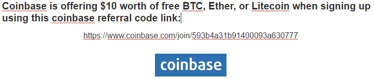 Coinbase promotional code Coinbase promotional code