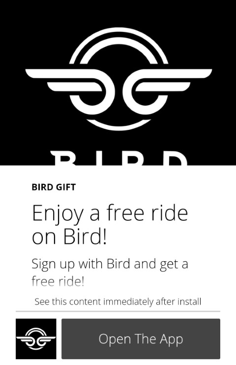 Bird Scooter free ride promo code – Link inside | Uber Promo Code