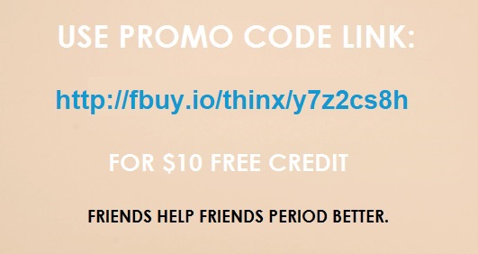 $10 off Thinx period underwear referral/coupon